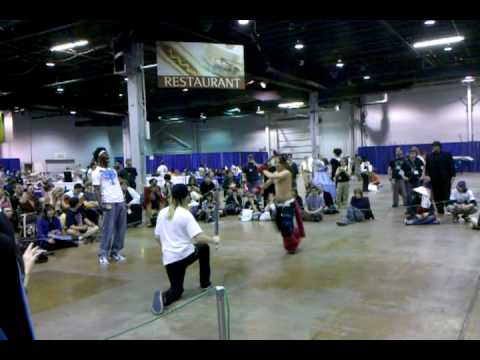 ACen sword fighting.
