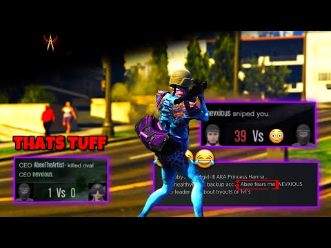 This Guy said "Abee fears me" LMAO!!🤦🏾‍♂️💀😂 | GTA Online