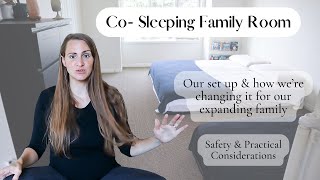 Bed sharing room set up safe & practical