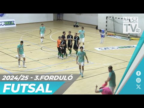 Magyar Futsal Akadémia – Aramis SE | 1-3| Férfi Futsal NB I |3. forduló | MLSZTV