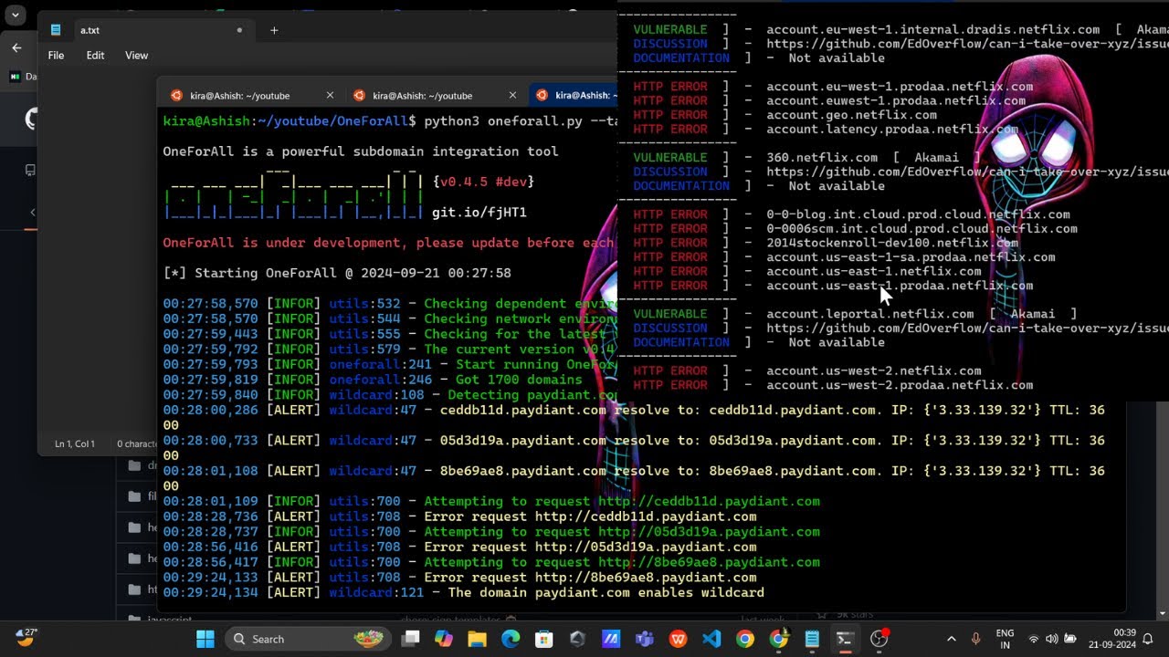 Paypal - Live bug bounty hunting on Hackerone  | Live Recon | part 2