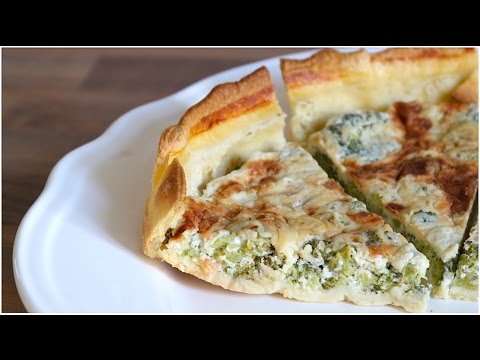 TARTE BROCOLIS & ROQUEFORT | ENJOYCOOKING