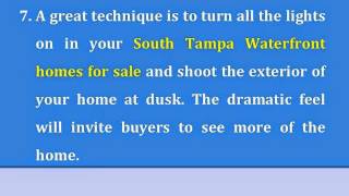 Photoshoot Setup Tips for Your Homes For Sale in South Tampa Area