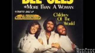Bee Gees - More Than A Woman (With Lyrics)