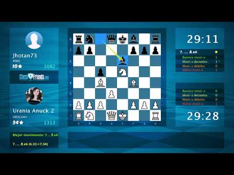 Chess Game Analysis: Urania Anuck 2 - Jhotan73 : 1-0 (By ChessFriends.com)