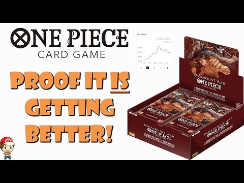 PROOF That One Piece TCG Supply IS Getting Better! Paramount War is MUCH Easier to Find!