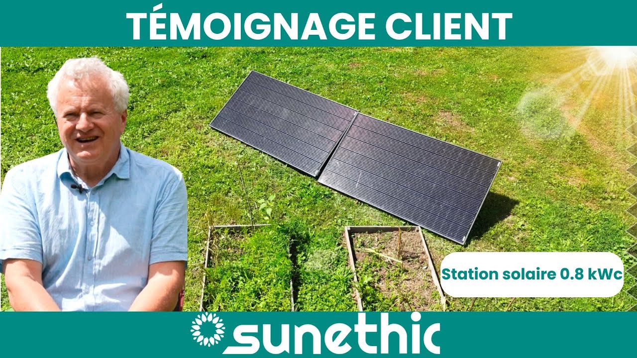 Avis Sunethic, Station Solaire Plug And Play, Autoconsommation 2 Panneaux 0.8 kWc