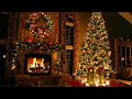 30 Minutes of Traditional Christmas Music with Beautiful Christmas Tree and Fireplace Background