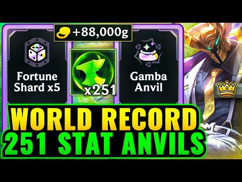 World Record Stat Run: 251 Anvils - Once in a Lifetime RNG | League Arena Gameplay