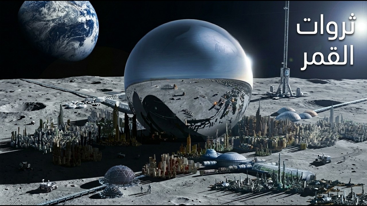 ذهب وثروات نادرة .. صراع بين القوى الكبرى على معادن القمر !!