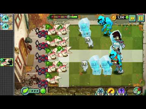 Plants vs Zombies 2 gameplay - Piñata Party - 20th November 2021