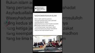 Download lagu NADHOMAN RUKUN ISLAM mp3