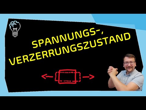 Spannungs- und Verzerrungszustand / Glossar für Ingenieure