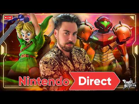 🔥NINTENDO DIRECT REACCIÓN EN DIRECTO! Zelda Ocarina of Time REMAKE!? Super Metroid? El futuro de S2!