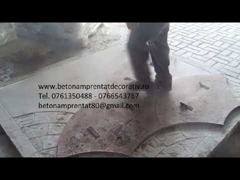 Beton Amprentat Valea Arsului -Hunedoara Tel.0761350488 -0766543767