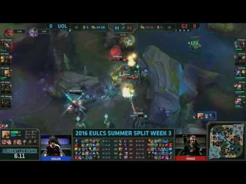 UOL vs G2 - Last Moment of the Game EU LCS Summer