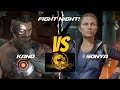 FIGHT NIGHT Kano Vs Sonya Mortal Kombat 11