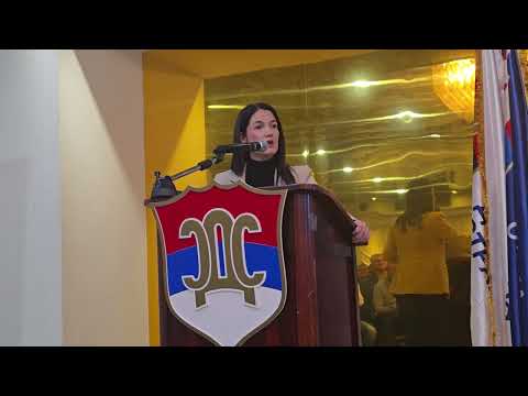 Obraćanje Jelene Trivić na izbornoj Skupštini Srpske demokratske stranke u Banjaluci 