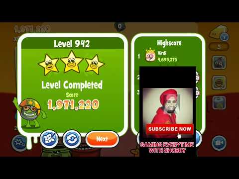 PAPA PEAR SAGA LEVEL 942❗3 STARS❗NO ❗✔✔GAMING EVERYTIME WITH SHOBBY ✔✔