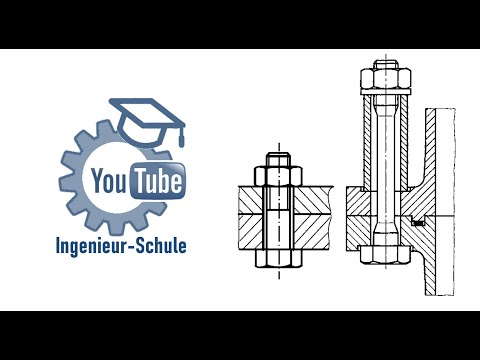 Konstruktive Optimierung von Schraubenverbindungen - YouTube Ingenieur-Schule