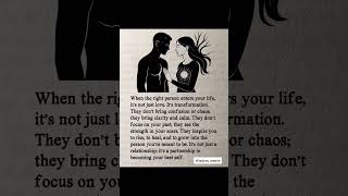 When the Right Person Enters Your Life ❤️ | True Love Transformation | Wisdom Quotes