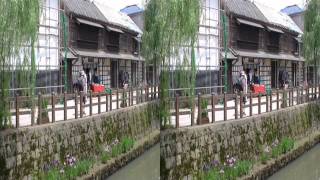 preview picture of video '3d walk sawara 110604 ( 3D散歩 佐原 )'