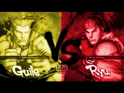Blue Emblem [Guile] Vs jyobin [Ryu] SSF4 Arcade Edition 2012 720 HD