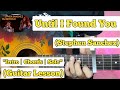 Until I Found You - Stephen Sanchez | Guitar Lesson | Intro & Chords | (Capo 10)