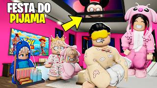 NOITE DO PIJAMA COM O MICKEY MALVADO ! O PIOR ACONTECEU.. (Brookhaven)