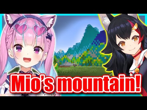 holoyume - VTuber ENG Subs ホロ夢 - Aqua Shows *NEW AKUKIN BUILDING* Made By Mio In Minecraft 【ENG Sub Hololive】