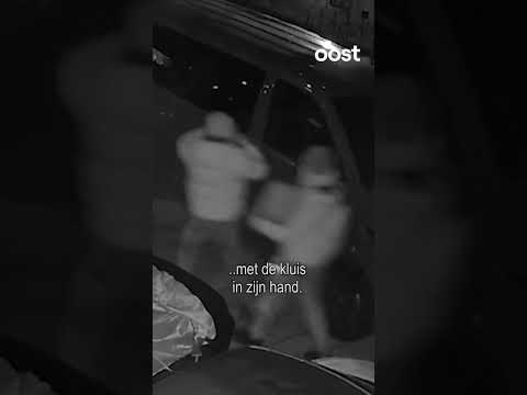 Buurtbewoners in Haaksbergen zetten achtervolging in als ze inbrekers horen  #oost #shorts