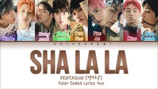 Download lagu Pentagon (펜타곤) - Sha La La (신토불이) (Color Coded Lyrics Eng/Rom/Han/가사) mp3