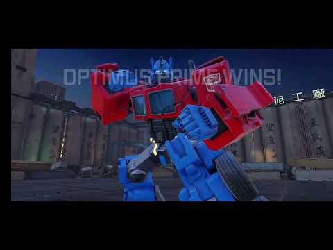 4 star and 3 star Optimus Prime vs OG Megatron. Transformers Forged to fight