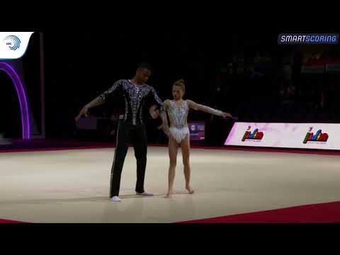 Ella HANNA SANZ & Jordan FRANKLIN (GBR) - 2019 junior European Champions, all-around