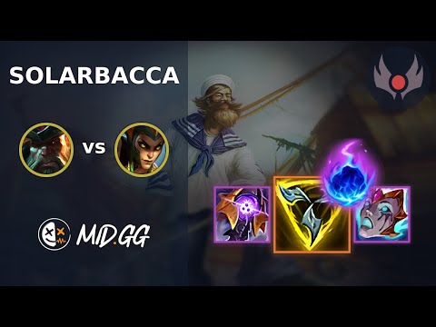 MID.GG: [ solarbacca ] Gangplank TOP vs Cassiopeia | NA GRANDMASTER | LOL Season 2025