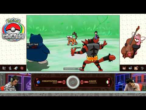 2018 Pokemon World Championships VGC Masters Day 2 - Swiss R1 - Christopher Kan vs Arash Ommati