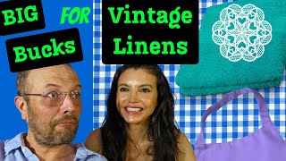 BOLO For Vintage Linens! Know What To Look For In Old Bed, Bath & Kitchen Fabrics