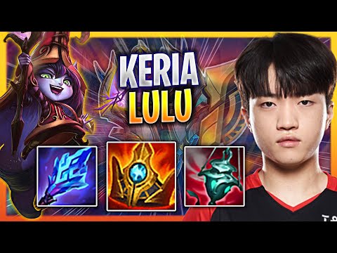 LEARN HOW TO PLAY LULU SUPPORT LIKE A PRO! | T1 Keria Plays Lulu Support vs Rakan!  Season 2023