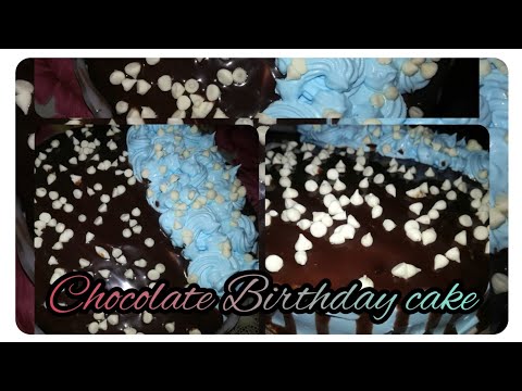 Chocolate Birthday Cake || Aroosh and Aymal kitchen