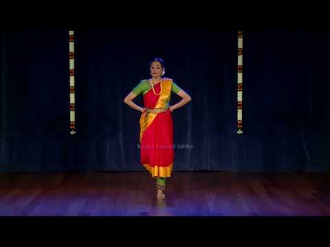 Navarathri Nrityotsava 2021 - Bharathanatyam by Shobana Balachandara disciple of Dhanajayans.