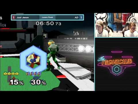 The Nightclub S1E11: Just Jason (Sheik) vs AD (Falco) - Losers Finals
