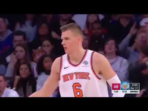 Kristaps Porzingis 22 points  Highlights vs  Toronto Raptors