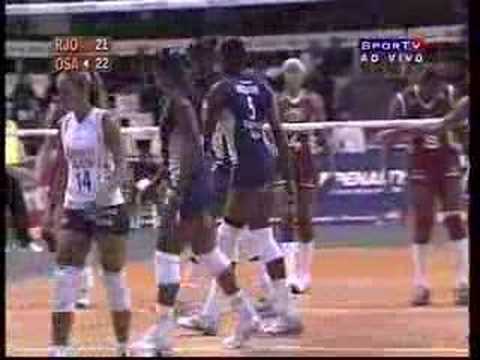 1º SET REXONA 3 X 1 FINASA FINAL 2º TORNEIO SUPERLIGA 07/08