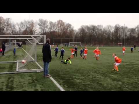 Oranje Wit F8 - Pelikaan F5 (25-01-2014)