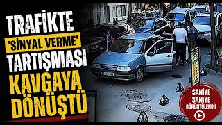  Trafikte 'Sinyal Verme' Tartışması Kavgaya Dönüştü