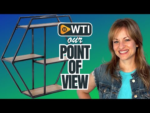 Industrial Style Hexagon-Shaped Wall Shelves - WTI product video review