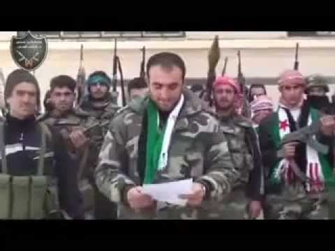 بيان تشكيل كتيبة أبو بكر الصديق بقيادة الملازم أول عقبة سعد الدين التابعة للواء خالد بن الوليد في الرستن في ريف حمص