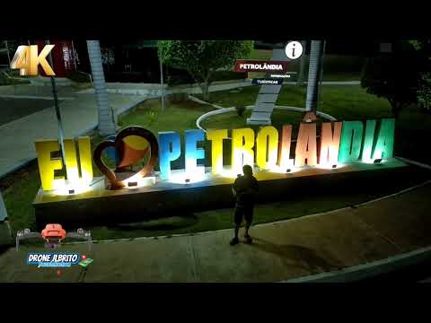 Dronejlbrito voo noturno sobre Petrolândia PE 
