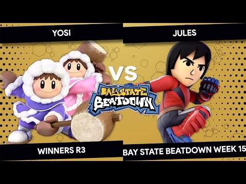 Bay State Beatdown #15 - yosi (Ice Climbers) vs Jules (Brawler) - Winners R3