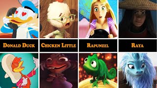 Disney Heroes and their Sidekicks